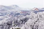 雪中天門(mén)山寺